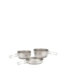 3 Piece Titanium Cookset