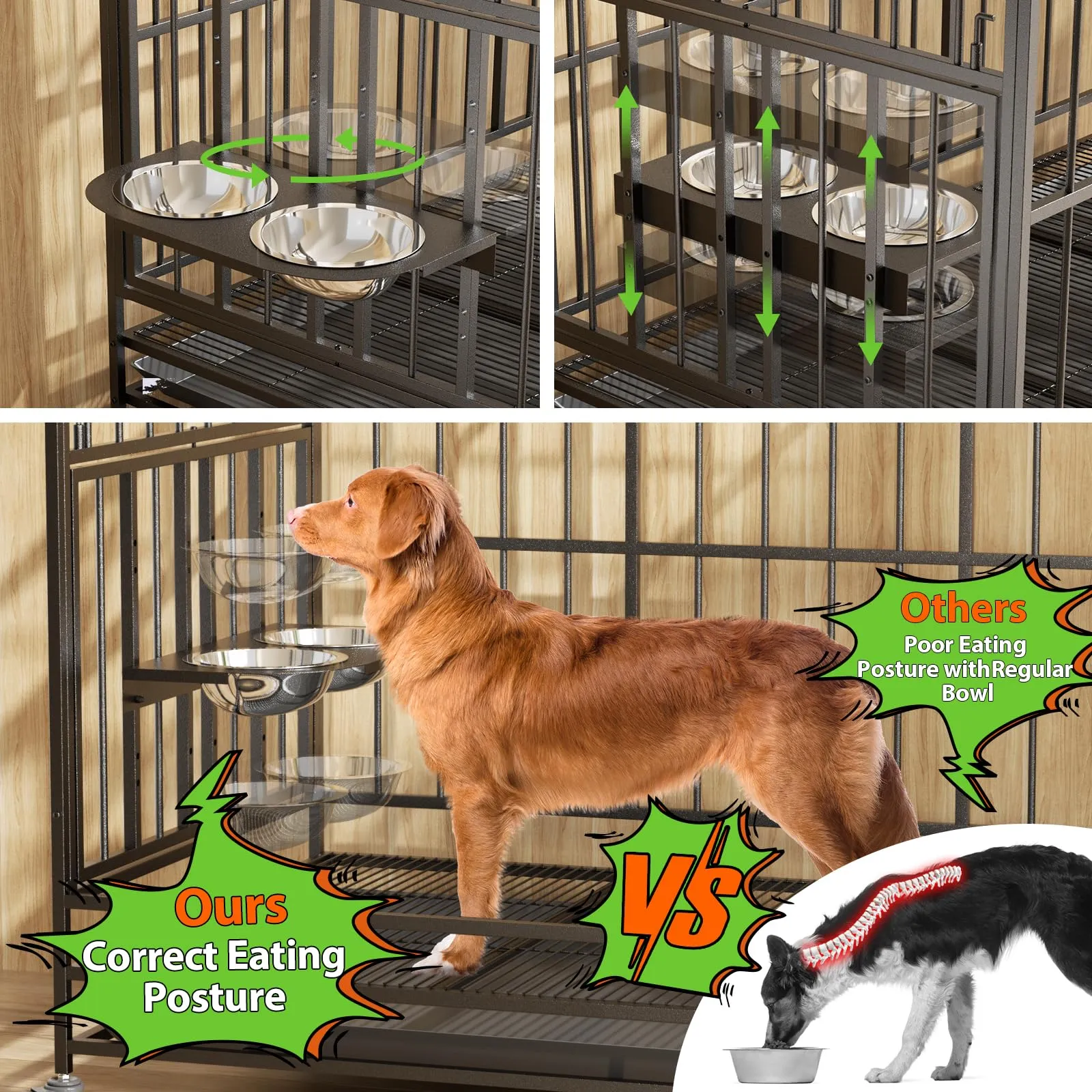 49 Inch Heavy Duty Dog Crate