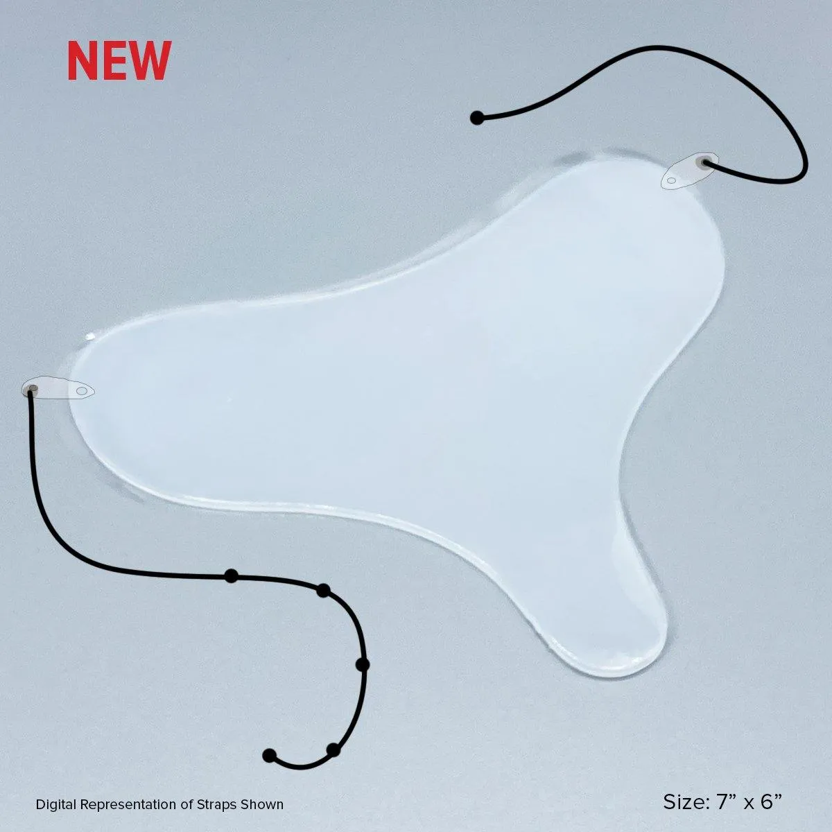 Anie’s Chest Smoothing Patch with Adjustable Strap if you want to use near your Neck area