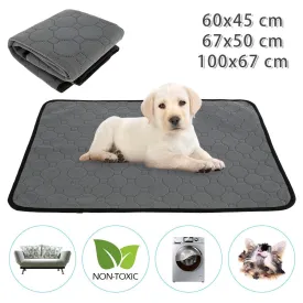 Anti-slip Dog Pee Pad Blanket Reusable Absorbent