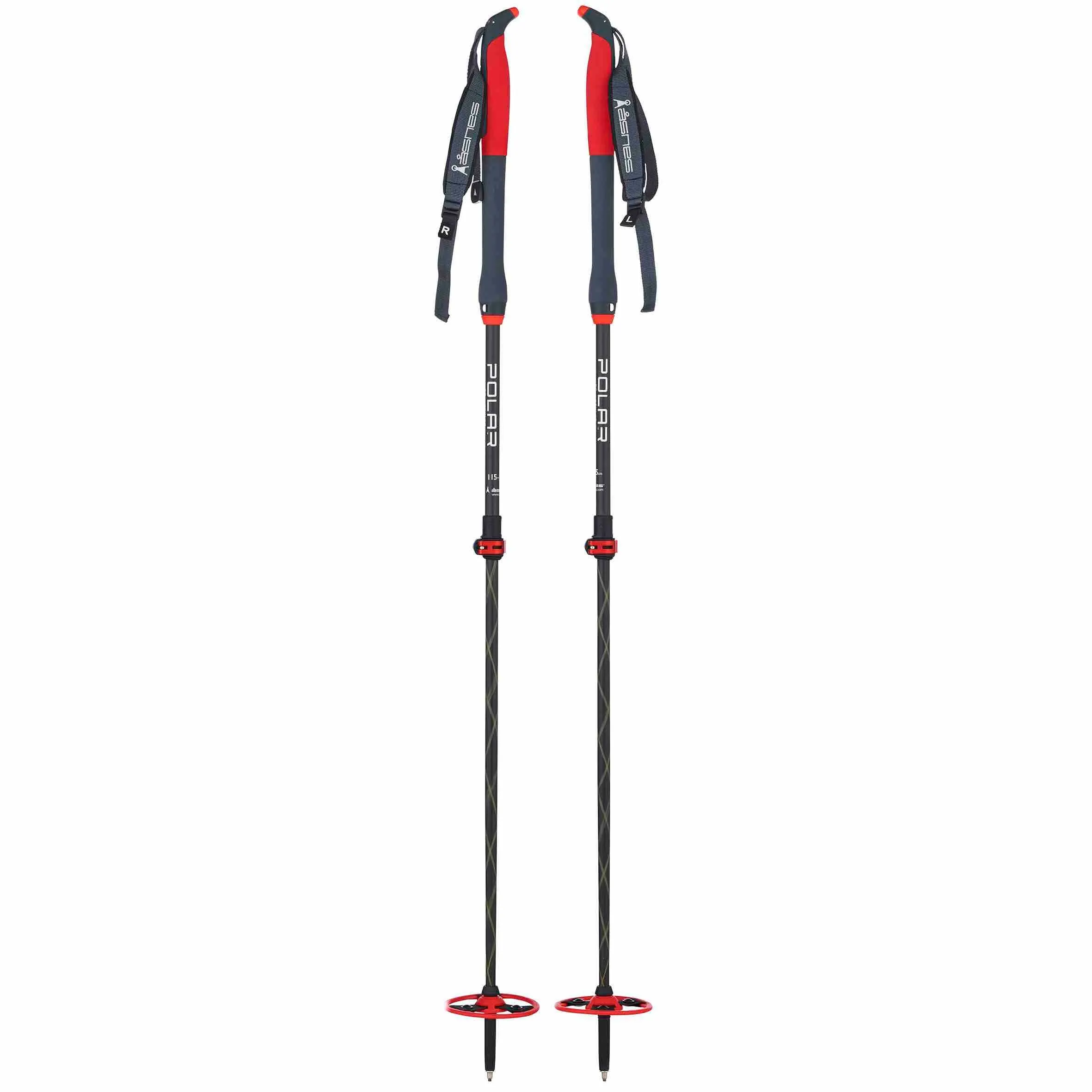 Asnes Polar 2-Section Carbon/Kevlar Ski Poles