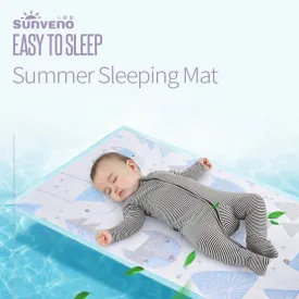 Baby Mattress Protector Multipurpose Mat-Blue-Medium