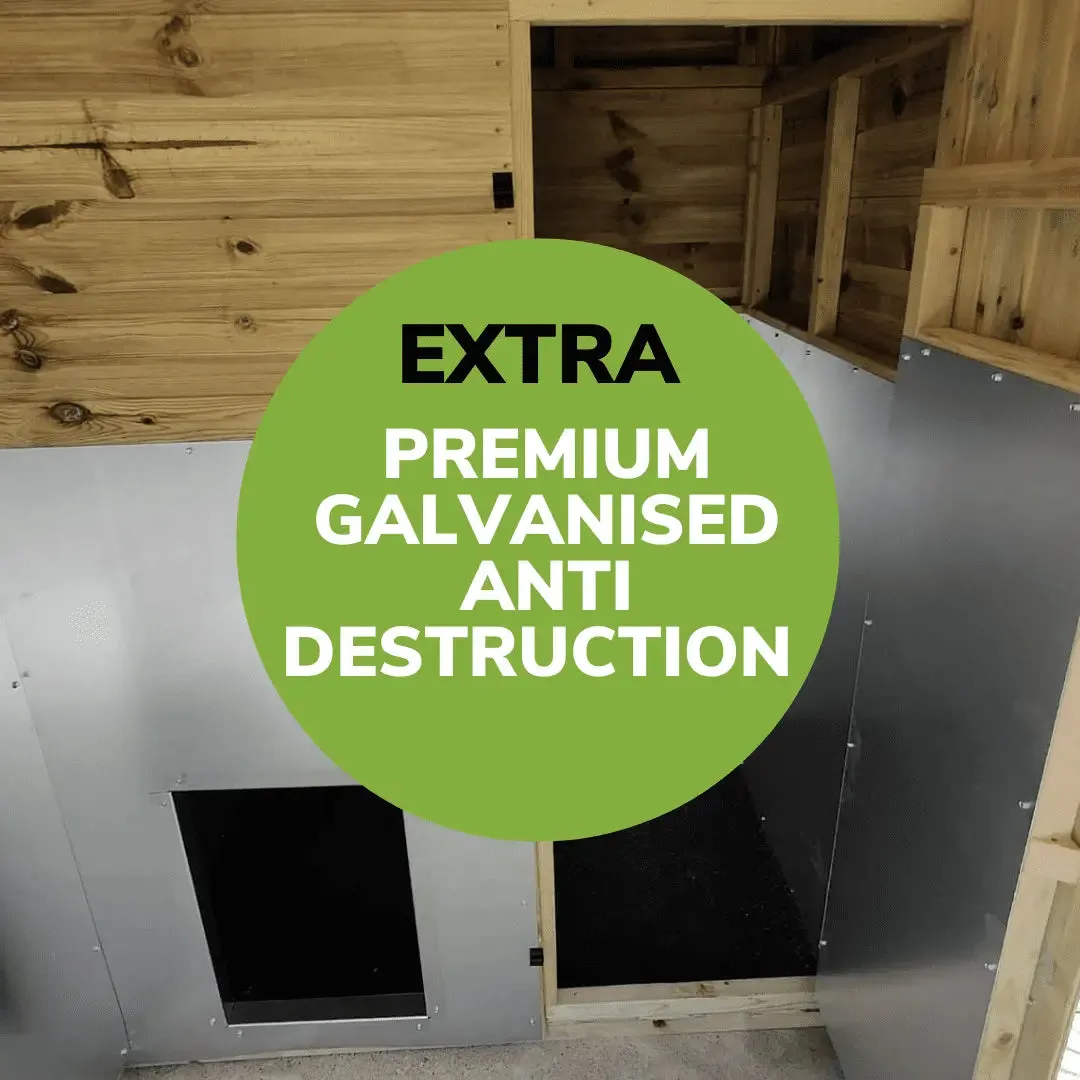 Benchmark Dog Kennel with Apex Roof - Triple 15 x 10ft, Eco Thermal Range