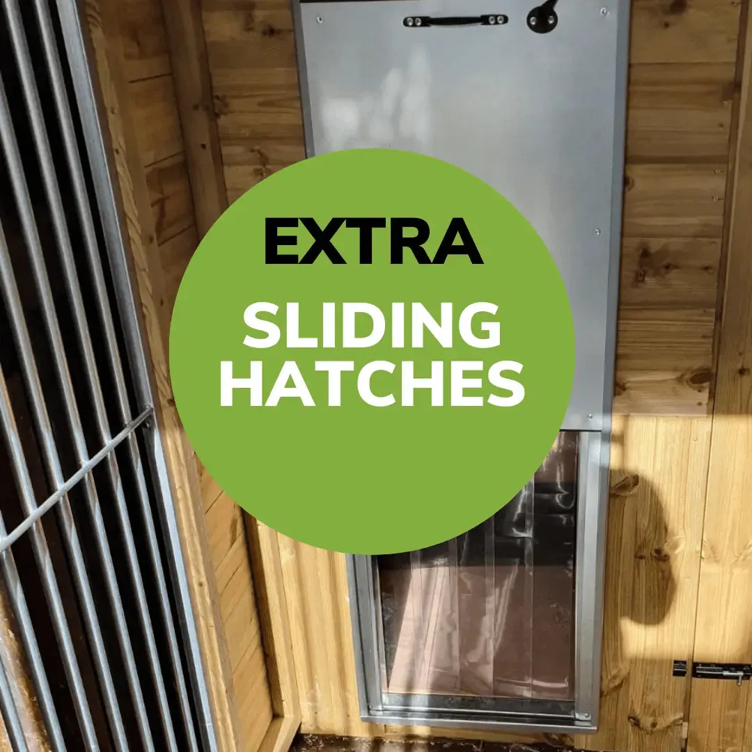 Benchmark Dog Kennel with Apex Roof - Triple 15 x 10ft, Eco Thermal Range