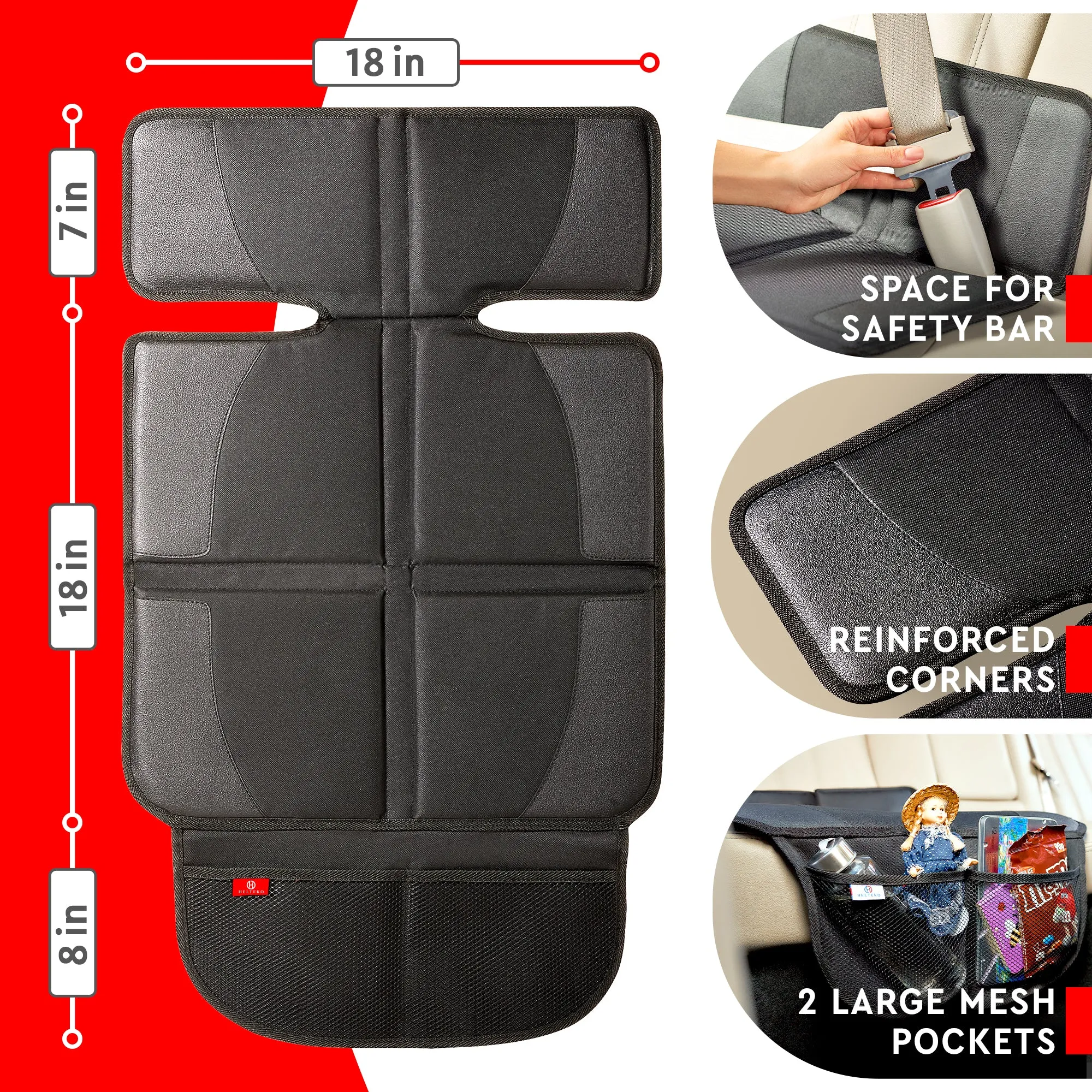 Booster Car Seat Protector