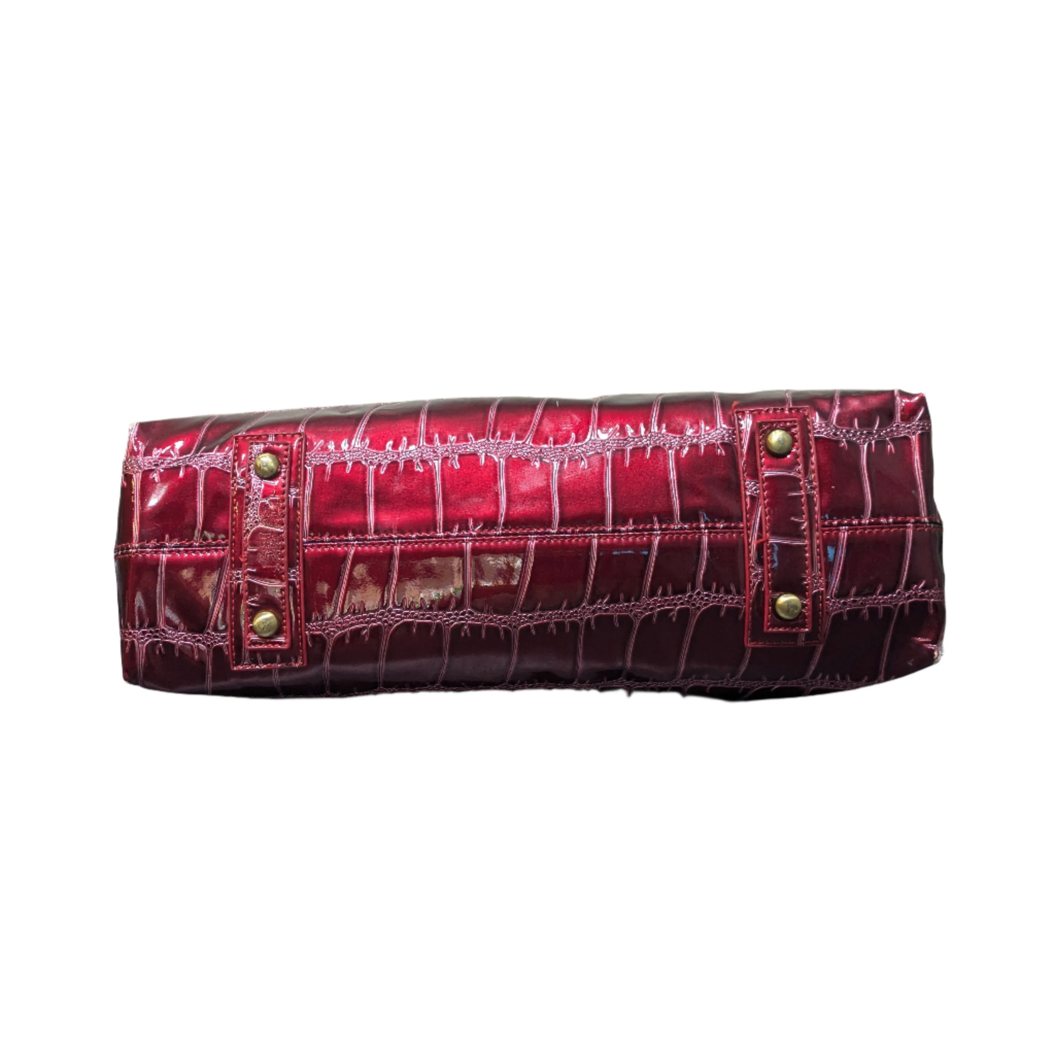 Claudia Canova Red Top Handle Bag