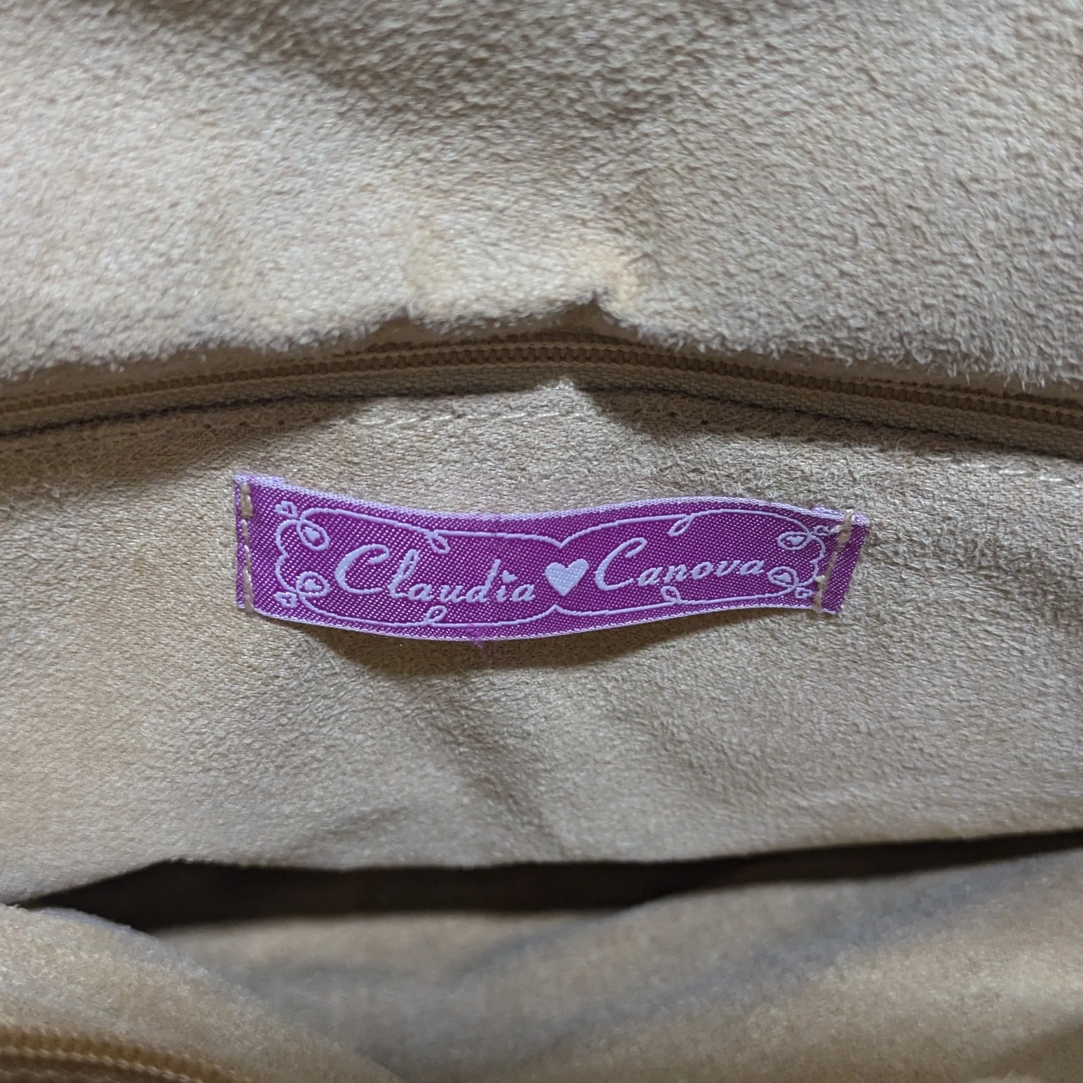 Claudia Canova Red Top Handle Bag