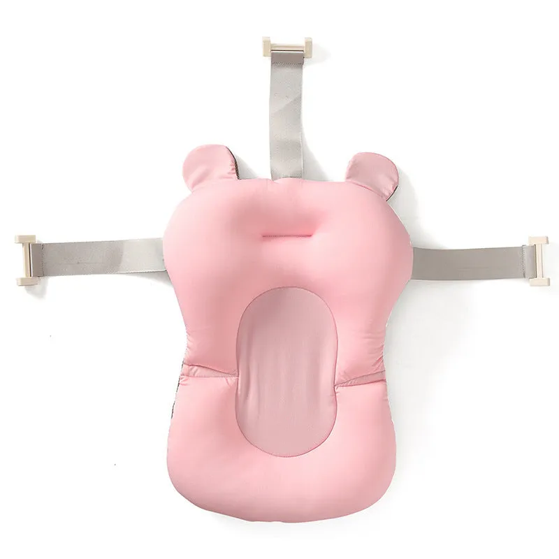 Foldable Baby Bath cushion Applicable 0-36 Month, Perfect Portable Travel Baby Tub for Newborns