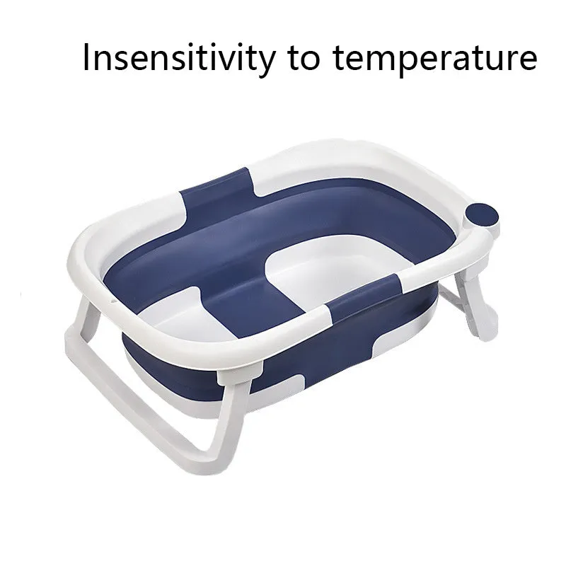 Foldable Baby Bath cushion Applicable 0-36 Month, Perfect Portable Travel Baby Tub for Newborns