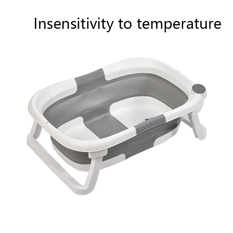 Foldable Baby Bath cushion Applicable 0-36 Month, Perfect Portable Travel Baby Tub for Newborns