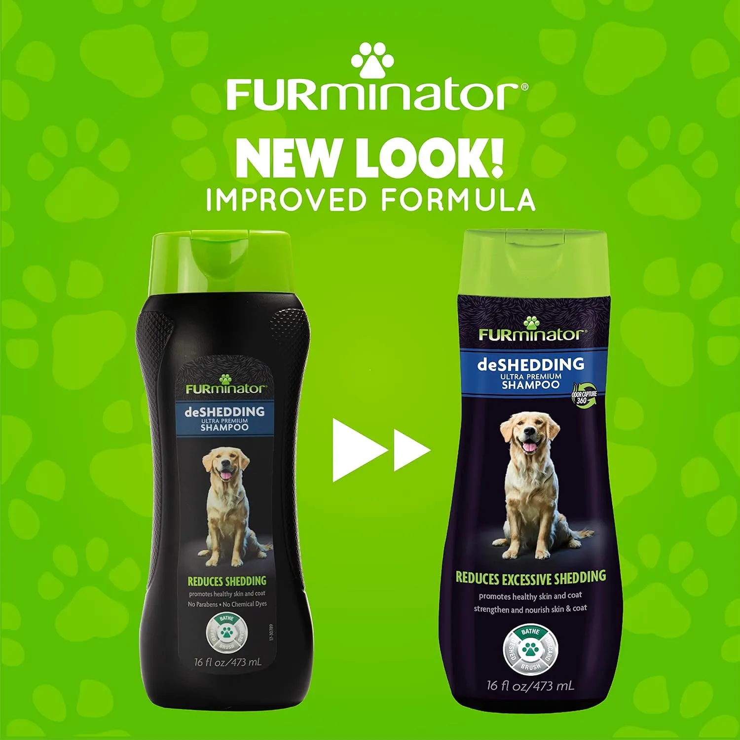 FURminator deShedding Kit, deShedding Shampoo, deShedding Conditioner, deShedding Waterless Spray, For Dogs, 40.5 oz (Set of 3)
