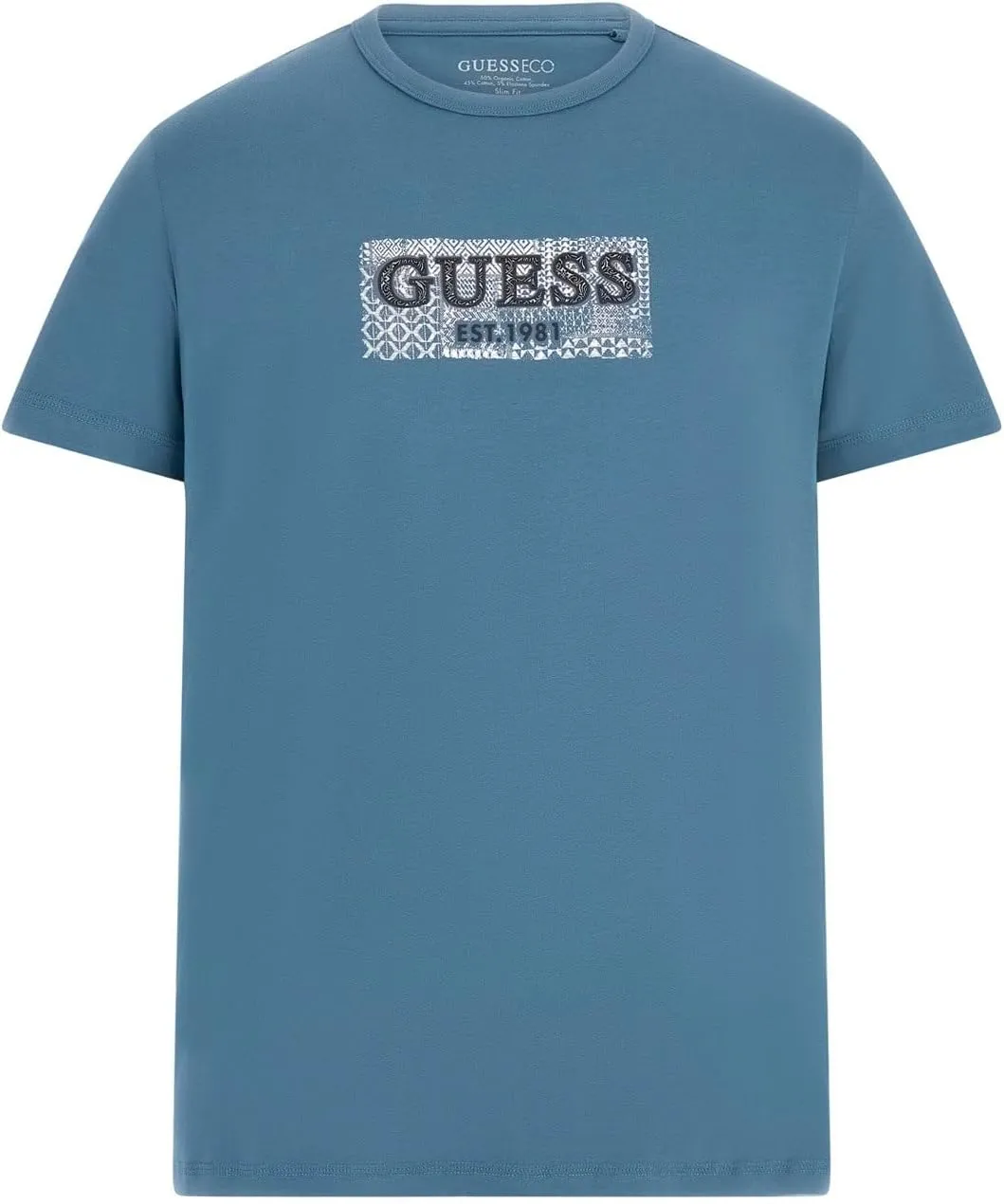 GUESS Men's Eco Short Sleeve Box Tee