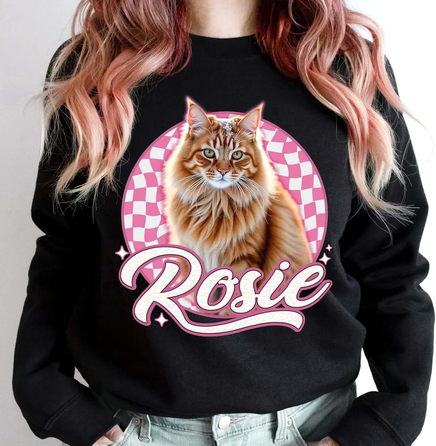 H-DEWALL Custom Shirts Custom Bootleg Rap Shirt for Him Custom Face Shirt with Photo Pet Custom Tees Gift for Dog Cat Lover