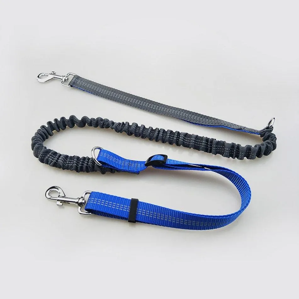 Hands Free Dog Leash - Phone Storage Compartment - Running Clip