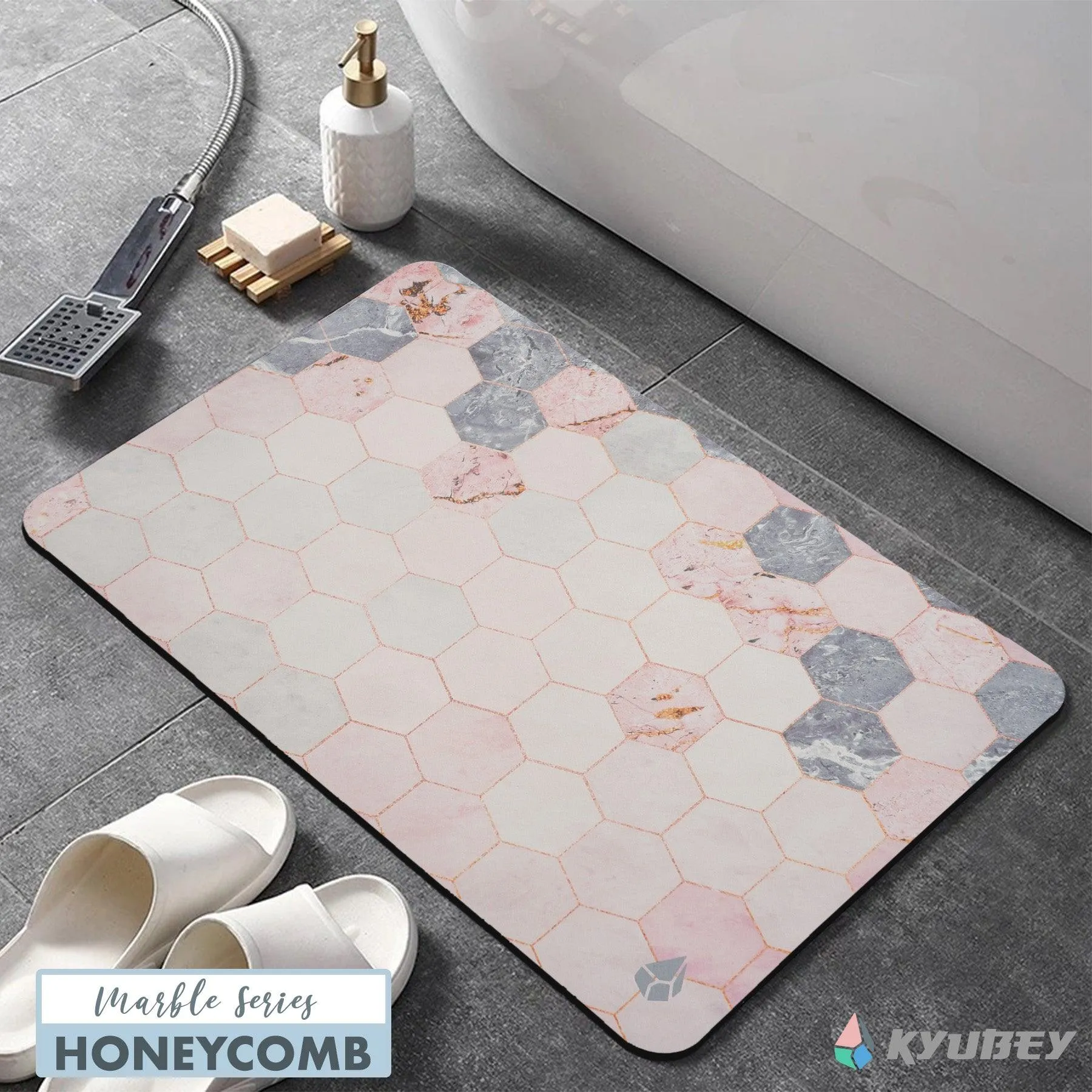 Kyubey Instadry Soft Mat Marble Series