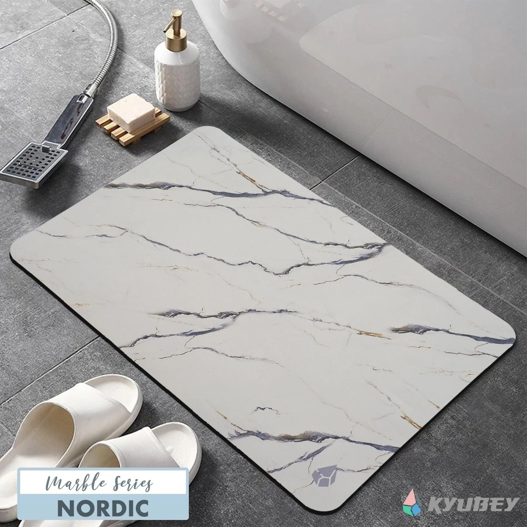 Kyubey Instadry Soft Mat Marble Series