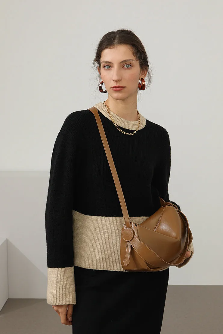 Leather Shoulder Bag
