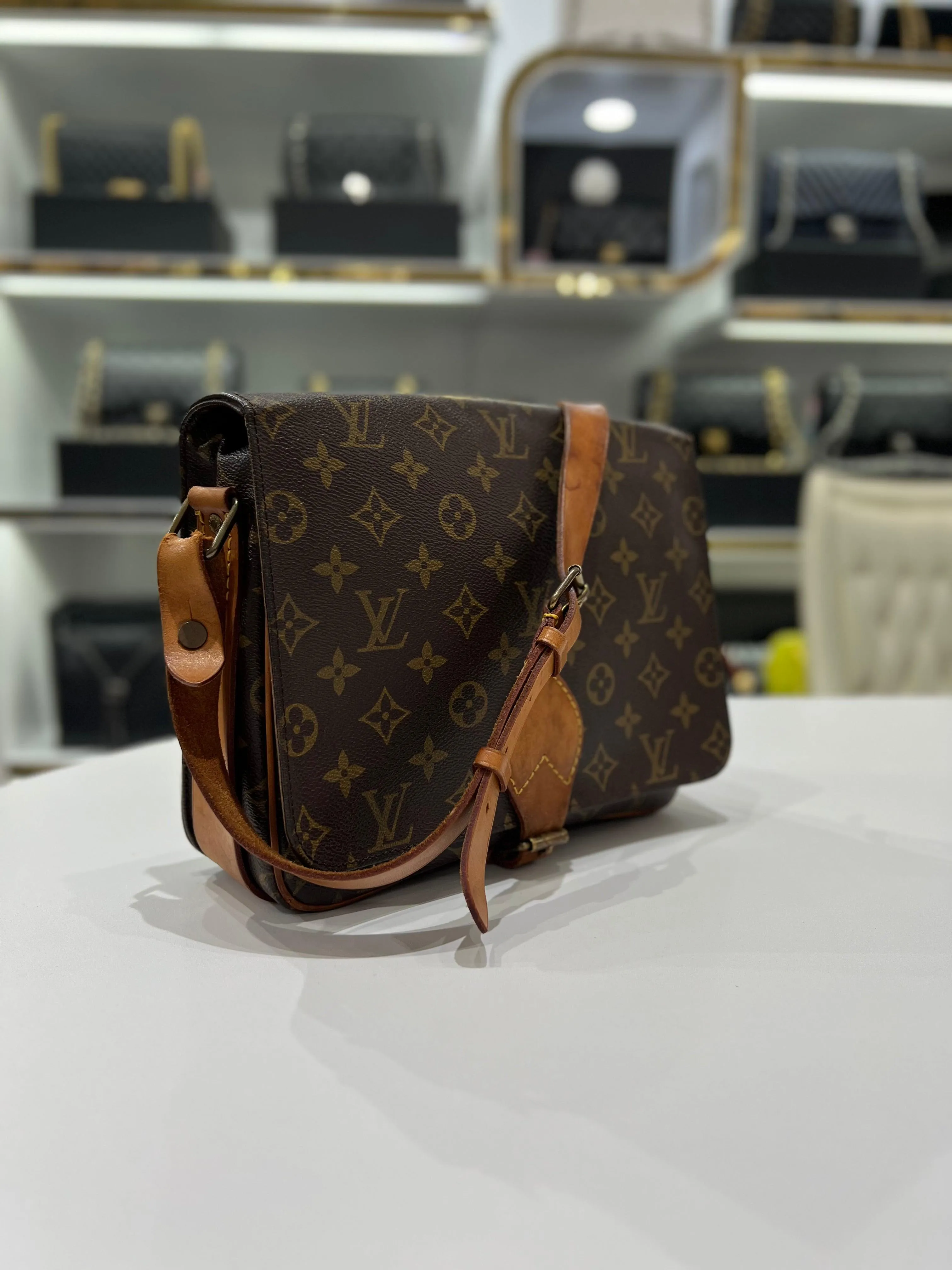 LOUIS VUITTON Cartouchiere MM Shoulder Bag