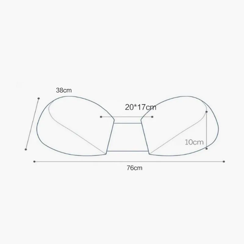 Multi-Function U Type Pregnant Pillow Belly Waist Support Side Maternity Protect Sleeping Bedding Cushion Side Sleeping Pillow