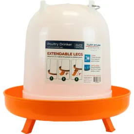 Poultry Drinker Nest 2.1 gal w/ Foldable Legs