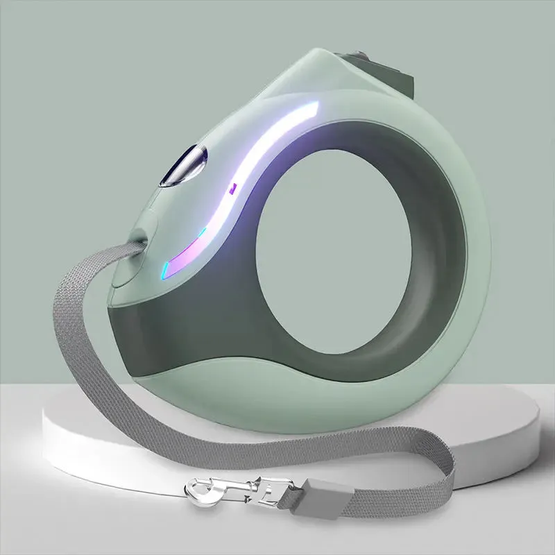 Retractable Dog Lead 3m LED Night light