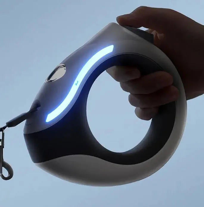 Retractable Dog Lead 3m LED Night light