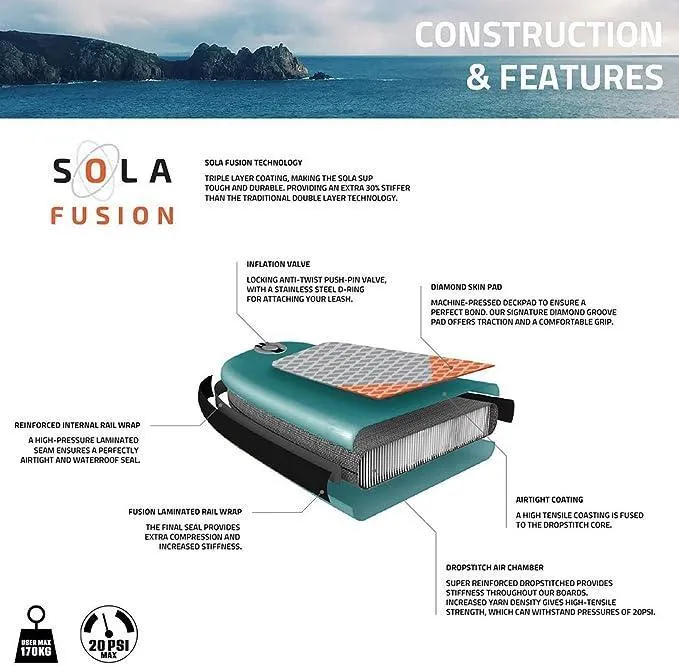 Sola 11ft Stand Up Paddle Board