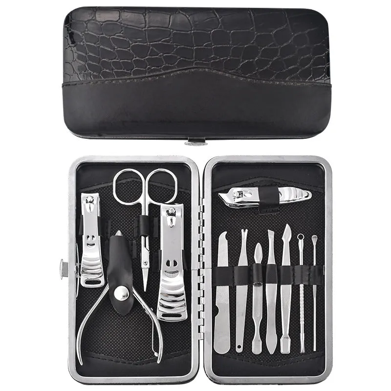 Stainless Steel Nail Scissor Set Nail Clippers Manicure Manicure Implement Nail Clippers Gift Manicure Implement