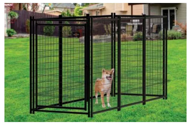 Welded mesh kennel pannel